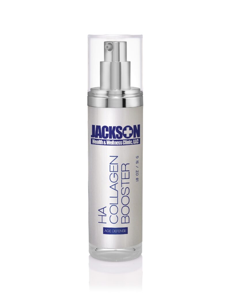 bottle of ha collagen booster Jackson Health and Wellness Clinic
